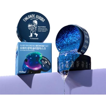 Torhop Finlande Aurora Night Glow Slaapmasker (60 gr) blue