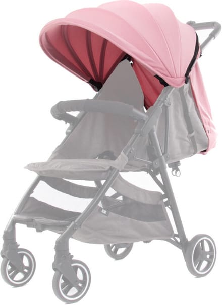 Baby Monsters Kinderwagenkap Kuki Textiel Roze