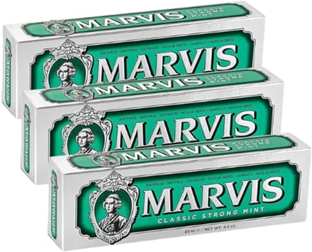 Marvis Tandpasta Classic Strong Mint – 3 x 85 ml