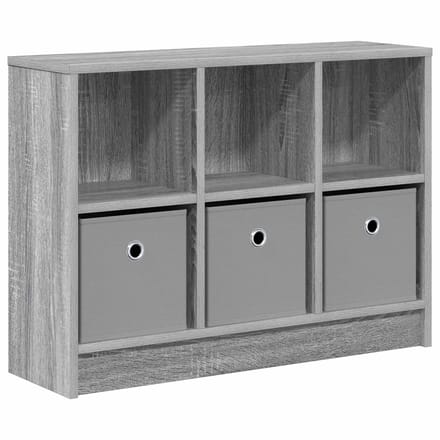 vidaXL - Dressoir - Grijs - Sonoma - 73,5 - x - 22,5 - x - 53,5 - cm