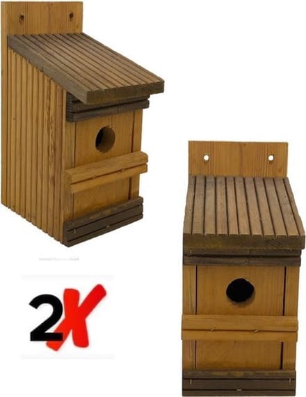 GARDEN SPIRIT - 2x Nestkast Pimpelmees