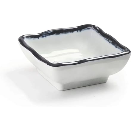 Vierkante melamine kom Lacor Sea
