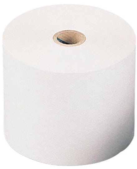 Thermische pinrollen 57 mm x 11 m, asgat 8 mm, pak van 5 rollen (5 stuks)