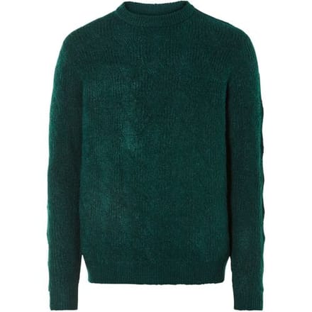 LIVERGY Gebreide heren trui (groen, S (44-46))