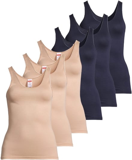 Conta Dames onderhemd 6 pack Modal