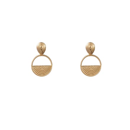 Go Dutch Label Oorknoppen drop & dangle Goud