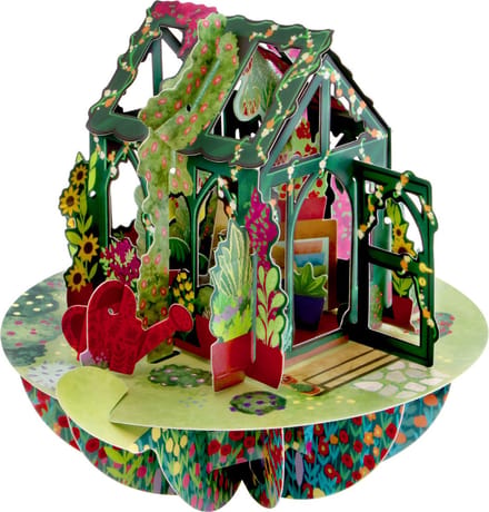 3D kaart kas - Santoro London Pirouettes