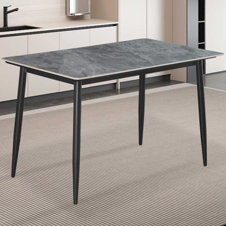 Tafel 'Kenzo' 140 cm Rechthoekig Steen Grijs