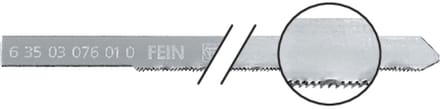 Fein 5x HSS zaagblad 100 mm - 63503076010