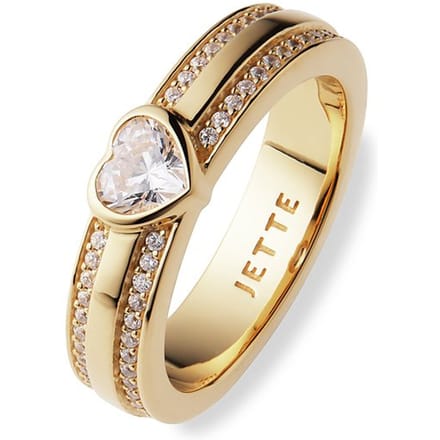 JETTE Damesring HEARTS 89217428