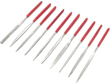MTTproducts - Mini Diamant Vijlenset voor Precisiewerk