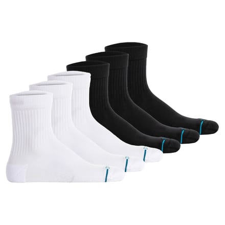 STANCE Sokken Icon Quarter 38-42 Set van 6