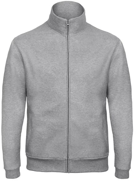 Sweater met volledige rits B&C ID.206