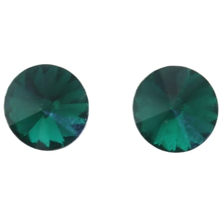 Behave – Oorstekers – Emerald groen – 6 mm – Tijdloos elegant