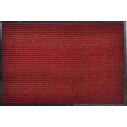 vidaXL - Deurmat - 120x180 - cm - PVC - rood