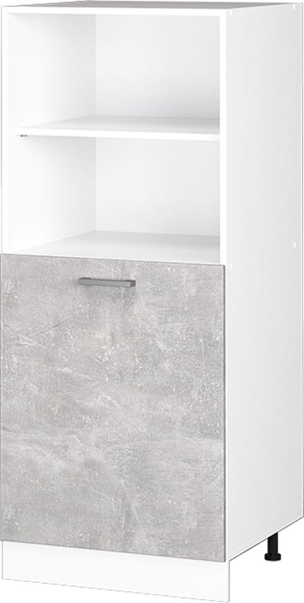 Vicco R-Line Universele voorraadkast – 60 cm met open vakken en deur Beton