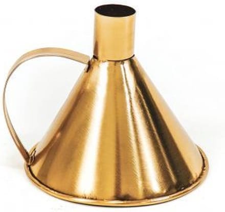 Trechter Kandelaar - Goud -10x10x9cm - Housevitamin®