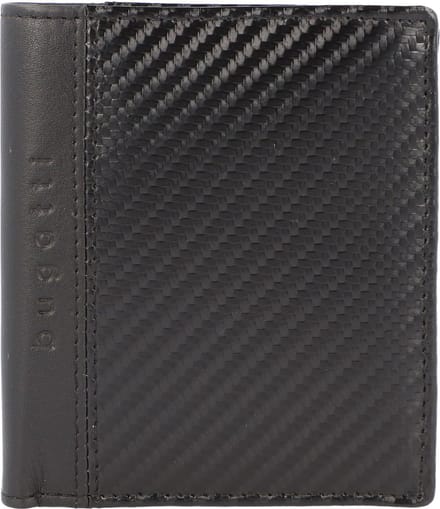 Bugatti Comet Portemonnee RFID Leer 9,5 cm - Jongens - Staand formaat - schwarz