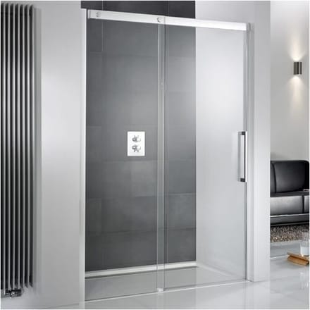 HSK K2P shower sliding door 2-piece 140 cm, stop left