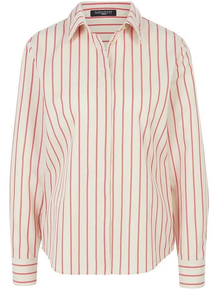 Blouse Van Fadenmeister Berlin rood
