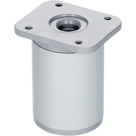 Duraline Meubelpoot Verstelbaar Rond Aluminium Ø4x6-8,4cm