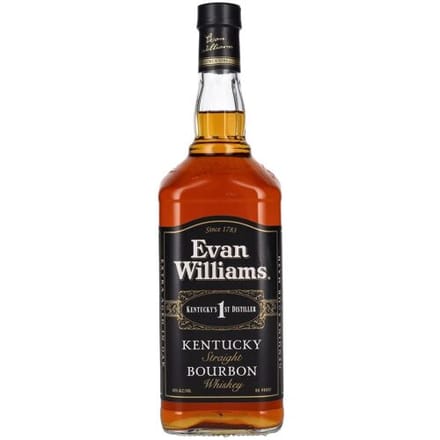 Evan Williams Bourbon Evan Williams Kentucky Straight Bourbon Whiskey Black Label 43% Vol. 1l