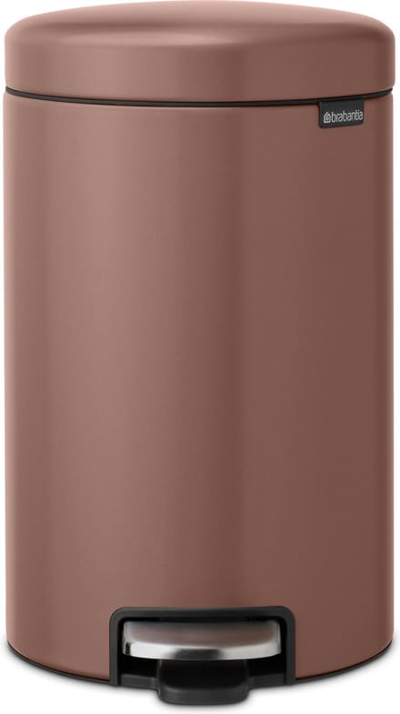 Brabantia NewIcon Prullenbak - 12 liter - Satin Taupe