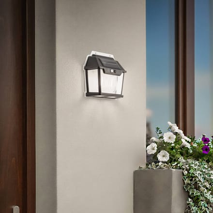 Milagro Lighting LED buiten wandlamp Filo Double, zwart, IP44