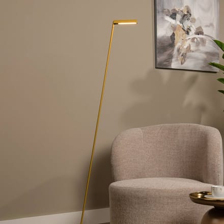 Lucide LAVALE - Leeslamp - LED Dimbaar - 1x3W 2700K - Okergeel