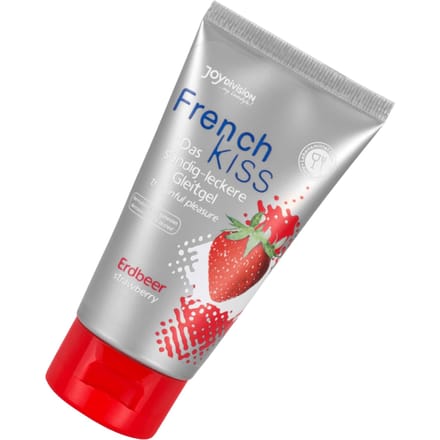 Joydivision Frenchkiss glijmiddel aardbeien, 75 ml, 1 stuk