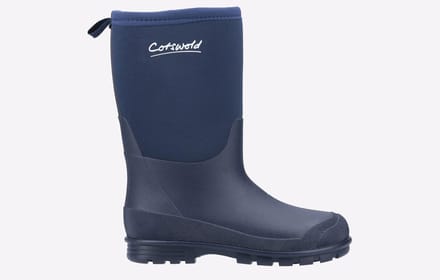 Cotswold Hilly Neoprene Tpr+neopreen Kinderen Marineblauwe Regenlaarzen