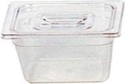 Rubbermaid 111P Rechthoekig Pan 2,4 l Transparant 6 stuk(s)