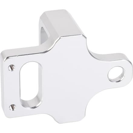 Boost Controller Solenoïde Klep Montagebeugel Aluminiumlegering 3-Poorts voor MAC Boost Controller Solenoïde Klep zilver