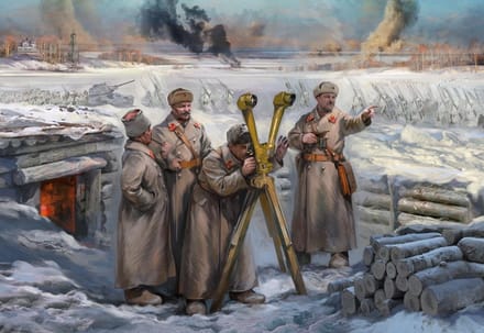 Zvezda - Soviet Hq Winter (Zve6231) - modelbouwsets, hobbybouwspeelgoed voor kinderen, modelverf en accessoires