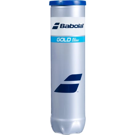 Tube met 4 tennisballen Babolat Gold All Court