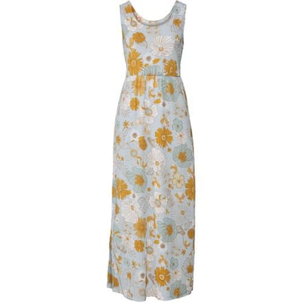 ESMARA Dames maxi-jurk (Bloemen/blauw, S (36/38))