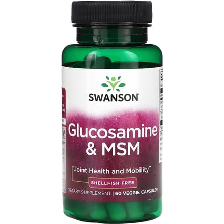 Glucosamine & Msm, 60 Veggie Capsules