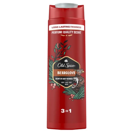 Old Spice Bearglove gel douche et shampoing 400 ml