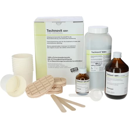 Verzorgingspoeder Kerbl Technovit 6091