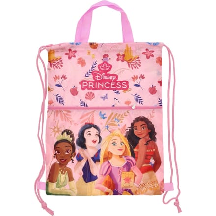 Prinsessen Luxe Gymtas - School - Gym - Roze