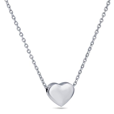 Heart Ketting Zilver