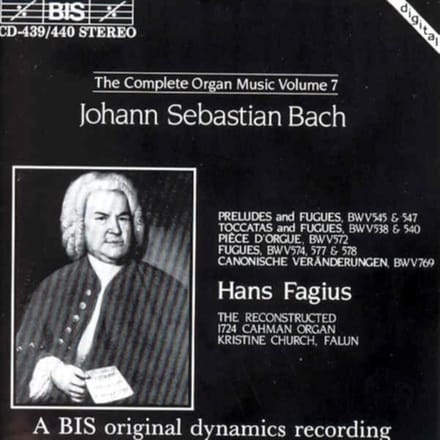Hans Fagius - J.S. Bach: The Complete Organ Music Vol 7 (2 CD)
