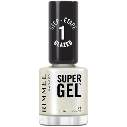 Rimmel Super Gel Nail Polish 106 Glazed Sugar 12 ml