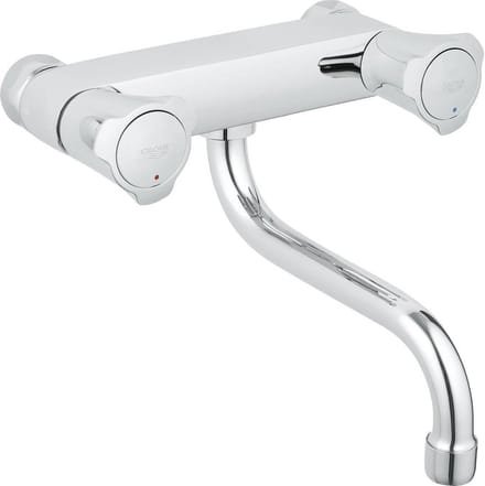 GROHE Costa L Keukenkraan - Wandmontage - Draaibare uitloop - Chroom
