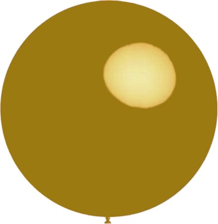 DW4Trading XL Ballon Goud - Feestversiering - 90 cm