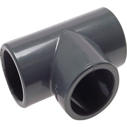 PVC T-stuk Aansluitstuk 110x130mm