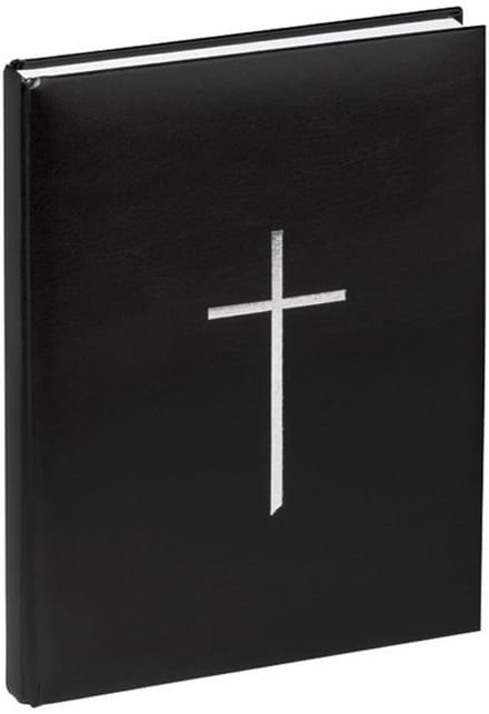 PAGNA condoleanceregister, 192 pagina's, zwart
