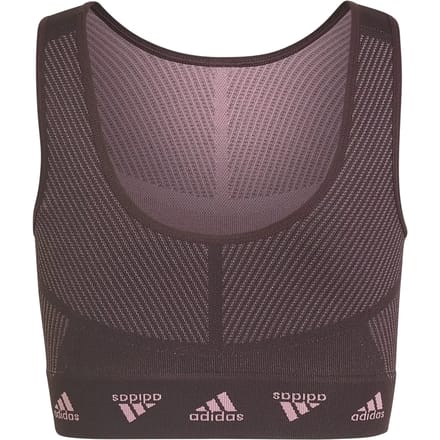 Kort naadloos meisjestopje adidas Aeroknit