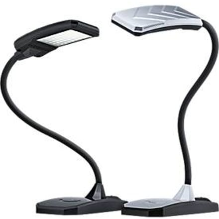 LED tafellamp Twist, 300 lumen, flexarm, levensduur 30.000 uur, zwart