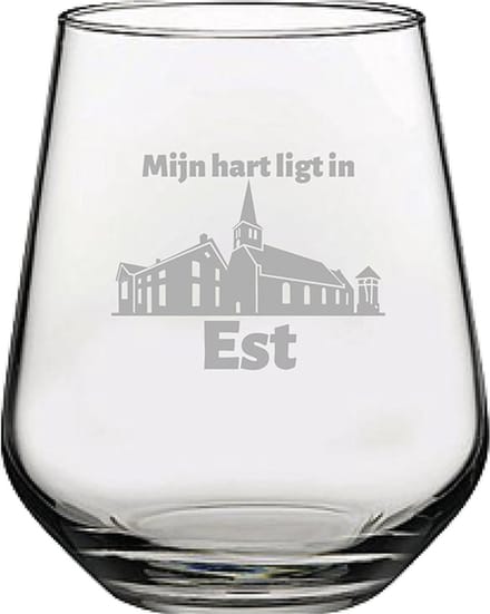 Gegraveerde Drinkglas 42,5cl Breda